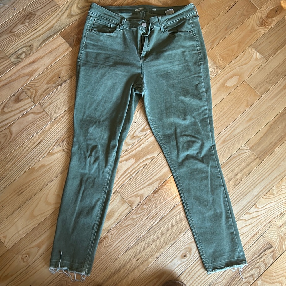 Old Nacy skinny jeans